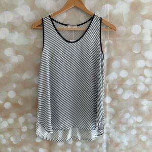 LOFT Striped Tank Top
